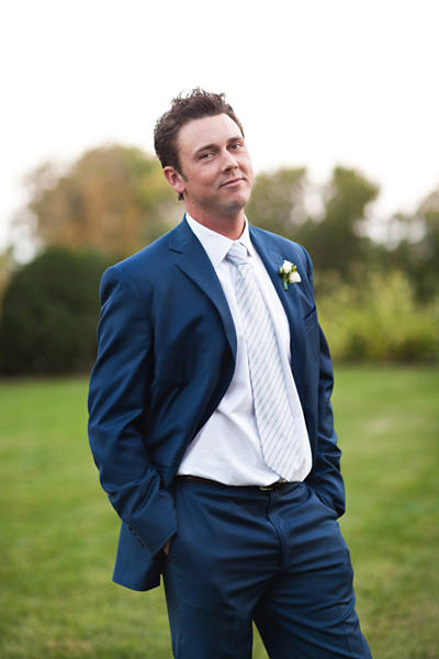 navy blue suit groom Archives - Southern Weddings