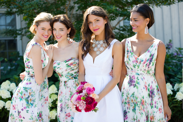 floral bridesmaid dresses Archives - Southern Weddings