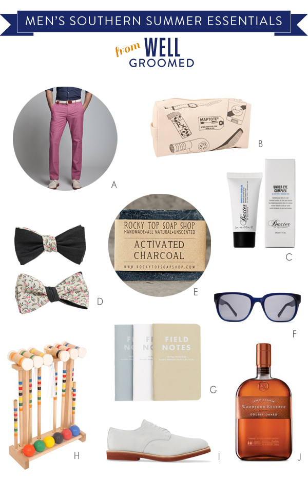 Summer in the South: Men's Summer Essentials from Well Groomed