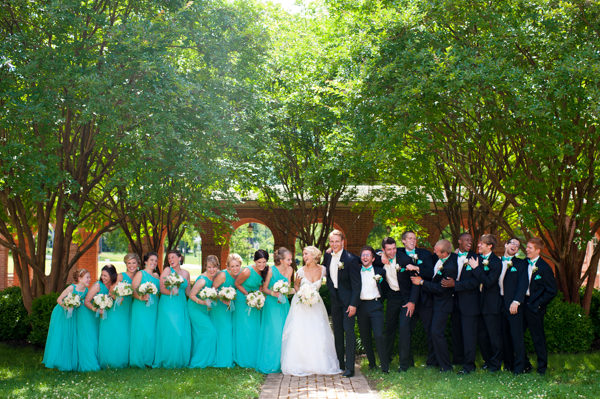 Classic Turquoise Wedding by Rebekah ...