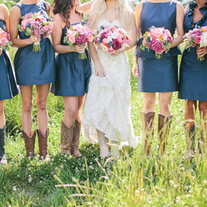 southern-wedding-navy-bridesmaid-dresses