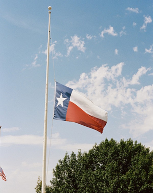 southern weddings texas flag
