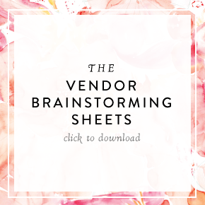 vendor-brainstorming