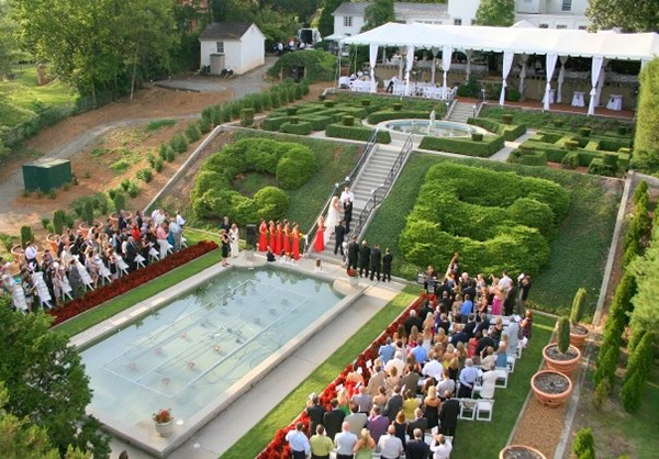 Crescent Bend Garden Wedding  Venue  Knoxville Tennessee 